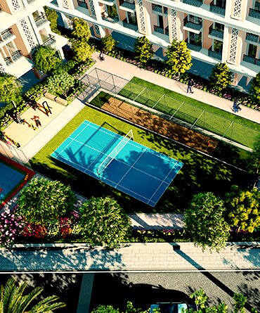 badmintin court
