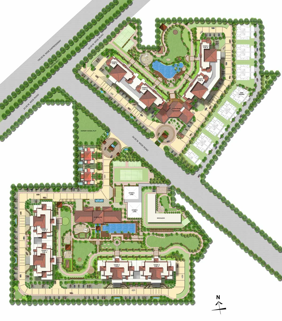 Paras Quartier Site Plan