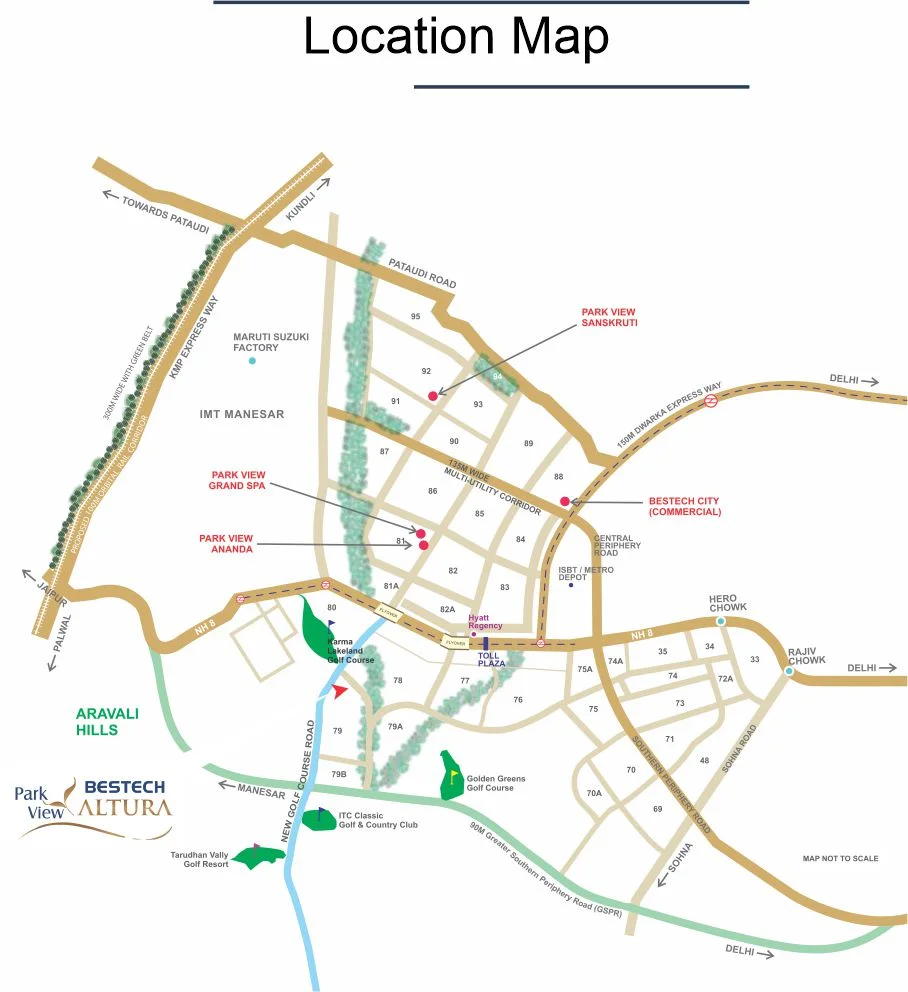 Paras Quartier Site Plan