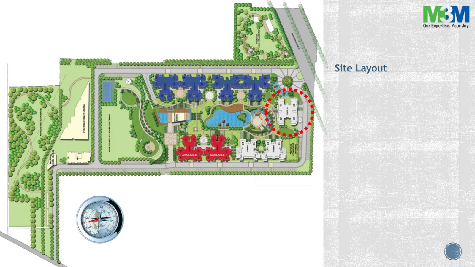 Paras Quartier Site Plan