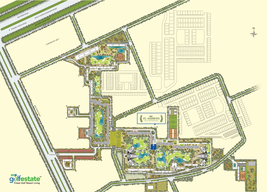 Paras Quartier Site Plan