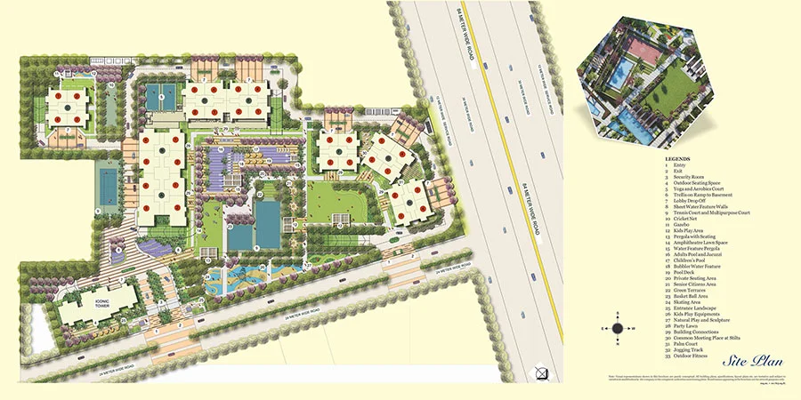 Paras Quartier Site Plan