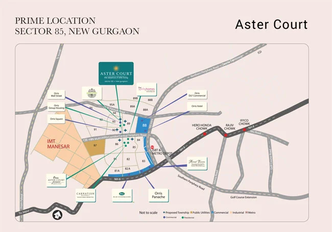 Paras Quartier Site Plan