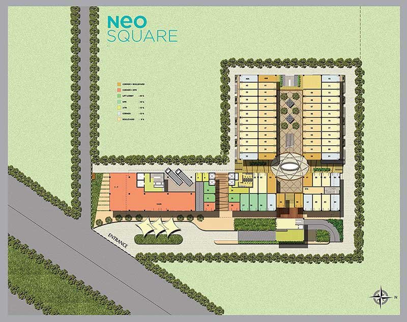 Neo Square Sector 109 Site Plan