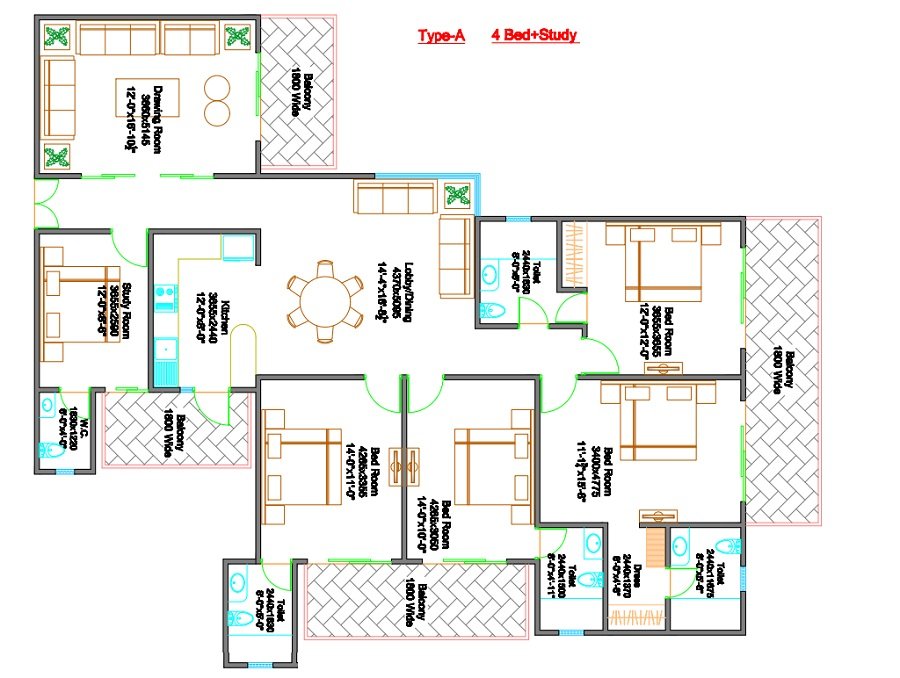 Antriksh Zeal Floor Plan