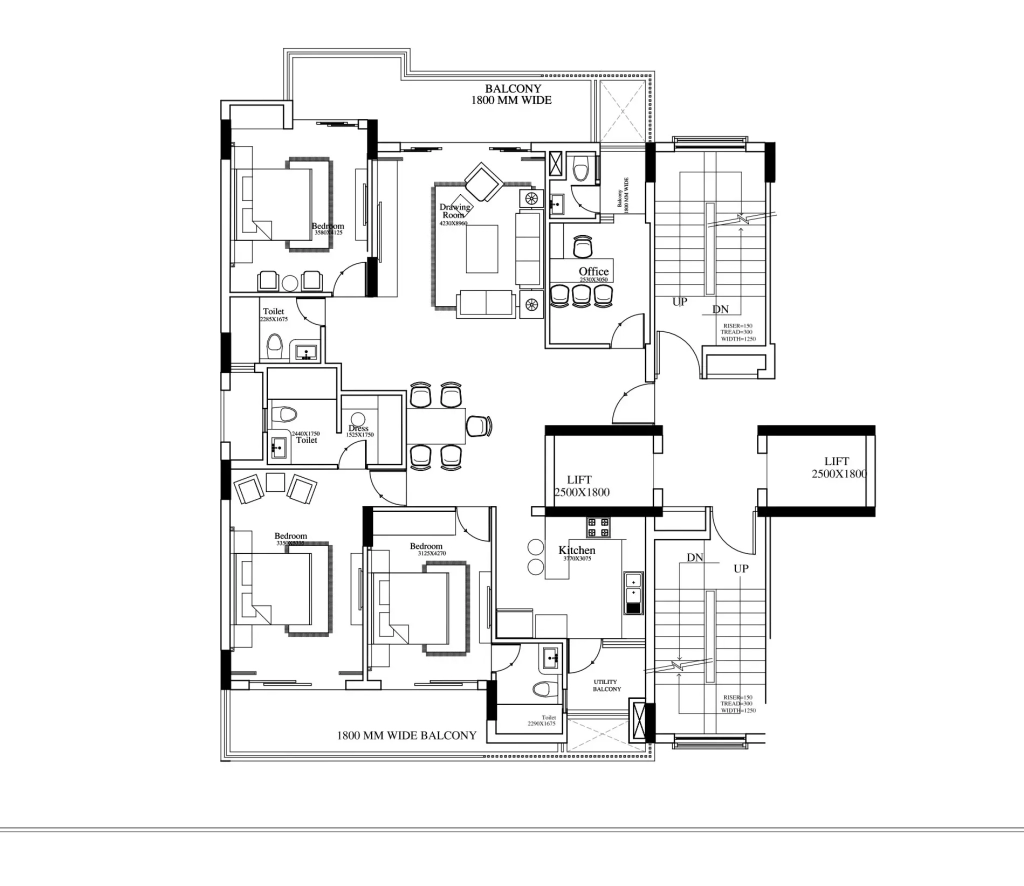 Navraj The Antalyas Floor Plan