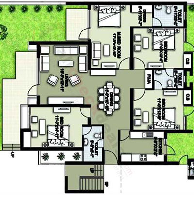 Raheja Shilas Floor Plan