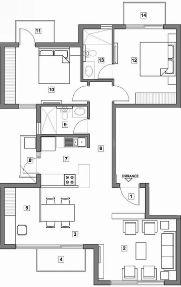Vatika Xpressions Floor Plan
