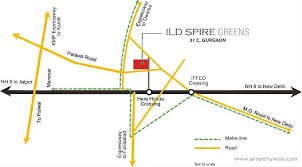 ILD Greens Location Map
