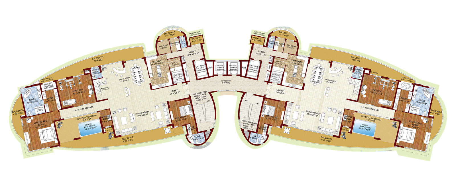 Krrish Provence Estate Floor Plan
