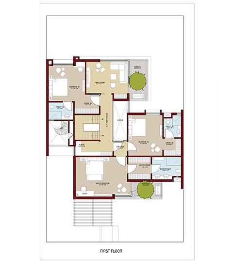 Vatika Signature Villas Floor Plan