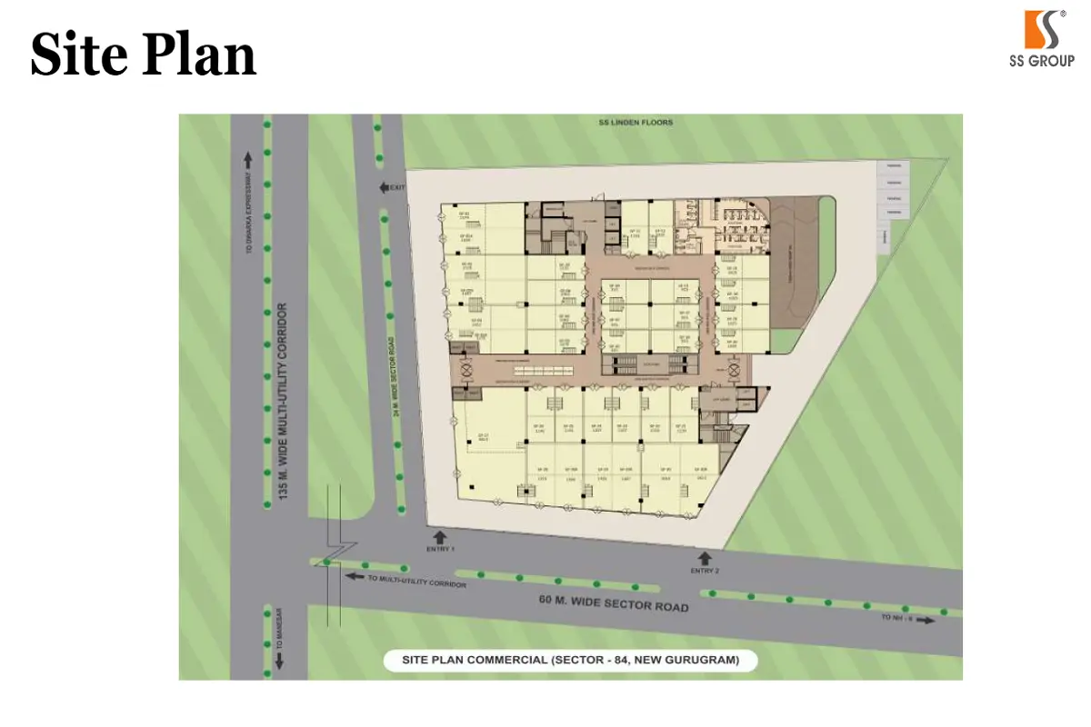 SS Strada Site Plan