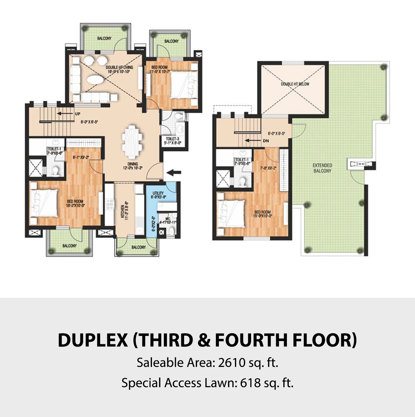 Raheja Vedaanta Floors Floor Plan
